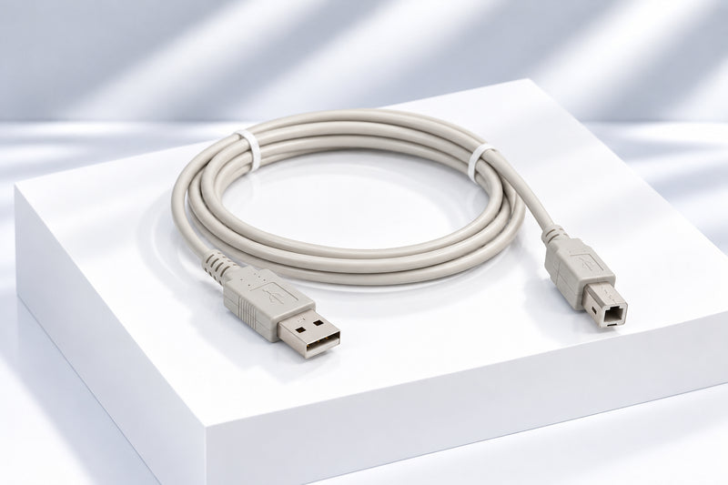 BioTekna USB-Kabel Typ A–B mit Ferritfiltern