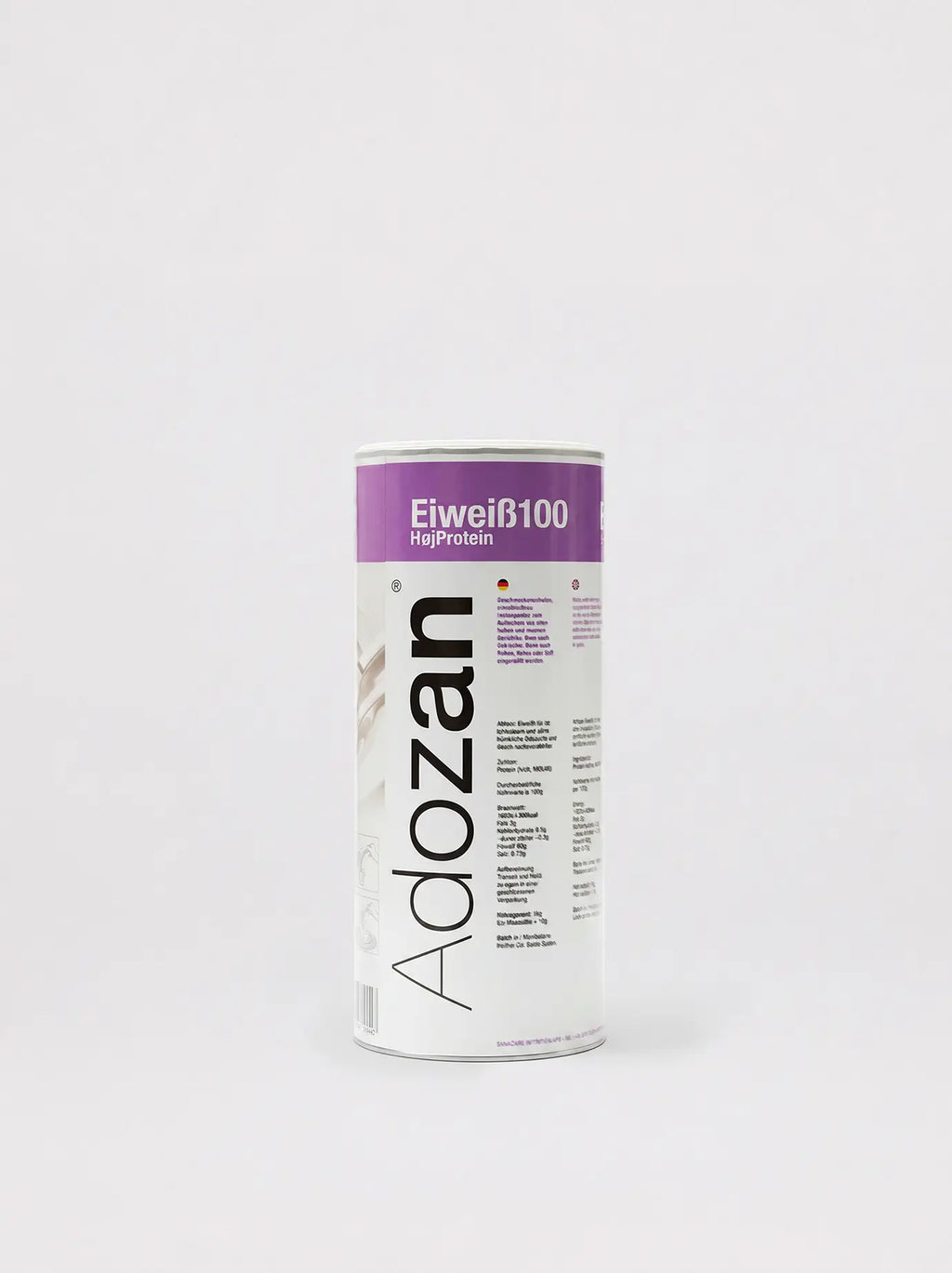 Adozan Eiweiss100 1-kg-Dose mit geschmacksneutralem Proteinpulver