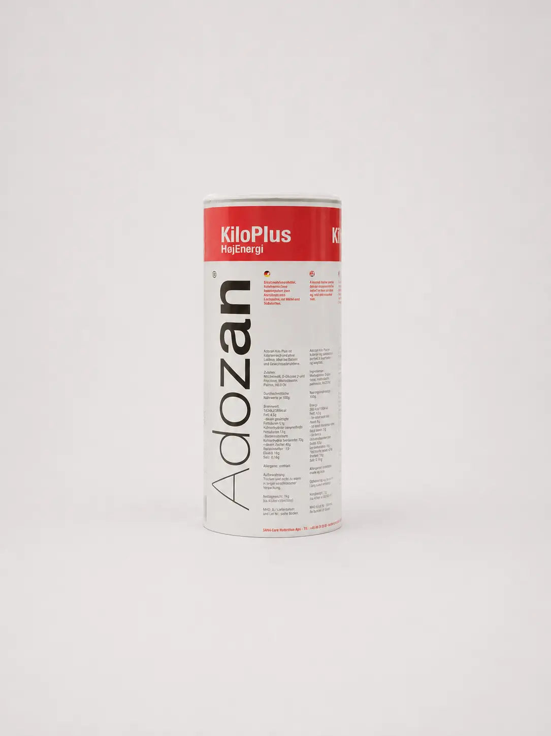 Adozan KiloPlus 1-kg-Dose mit hochkalorischem Pulver zur Energieanreicherung von Speisen und Getränken