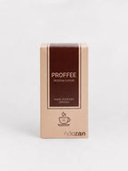 Adozan Proffee Protein Coffee 10 x 10 g Portionsbeutel in Verkaufsverpackung mit 10 Einzelportionen. Geschmacksneutrales Proteinpulver für Kaffee und Heissgetränke.