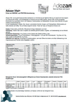 Produktdatenblatt Adozan VitalPlus