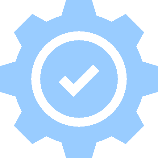 Symbol für Regelmässige Qualitätskontrolle